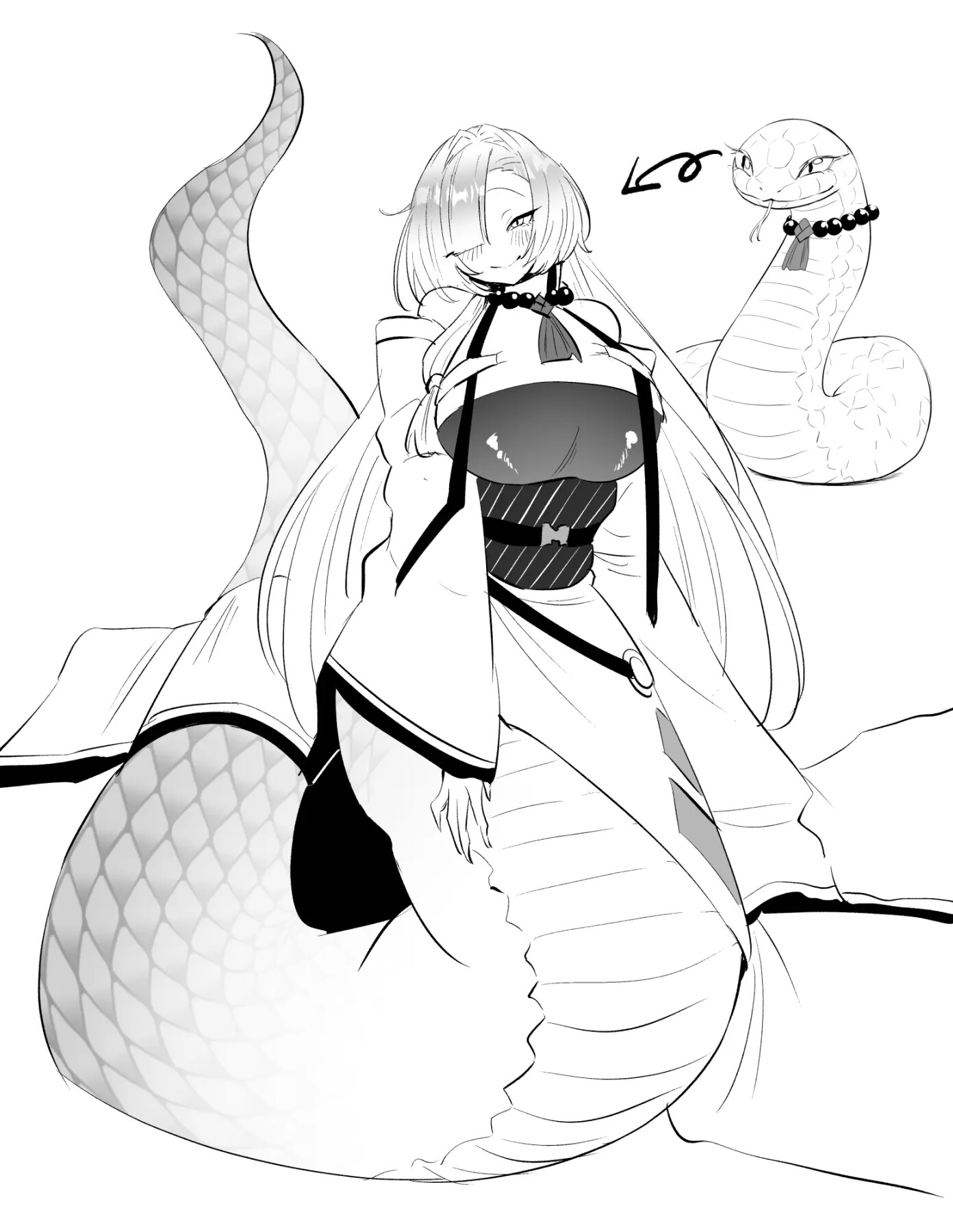 Hentai Manga Comic-Enchanted by the Snake God-Read-59